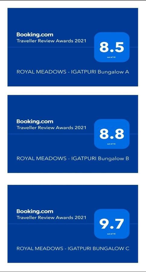 Royal Meadows - Igatpuri Bungalow B Dış mekan fotoğraf